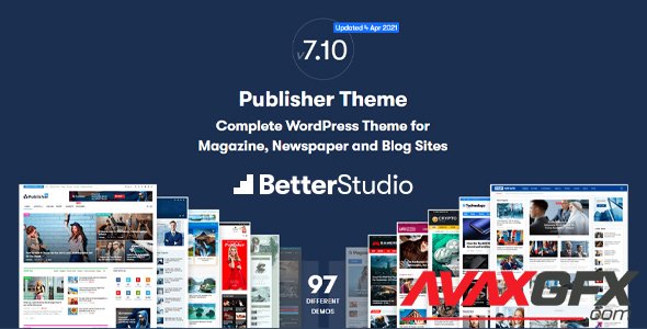 BetterStudio - Publisher v7.10.0 RC4 - Complete WordPress Theme for Magazine, News and Blog Sites - NULLED