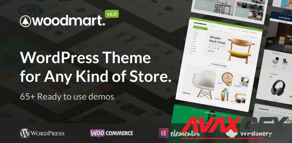 ThemeForest - WoodMart v6.0.0 - Responsive WooCommerce WordPress Theme - 20264492 - NULLED