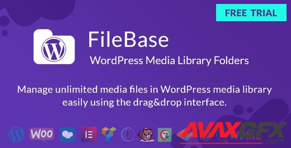 CodeCanyon - WordPress Media Library Folders - FileBase v2.0.3 - 24335198