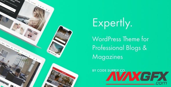ThemeForest - Expertly v1.7.6 - WordPress Blog & Magazine Theme for Professionals - 22452750 - NULLED