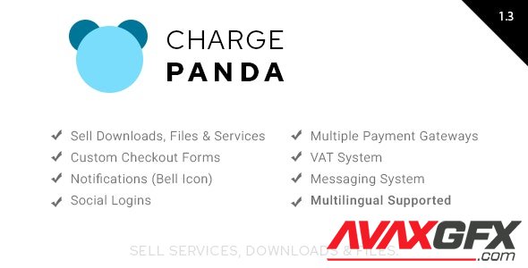 CodeCanyon - ChargePanda v1.3 - Sell Downloads, Files and Services (PHP Script) - 25324681