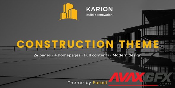 ThemeForest - Karion v2.0 - Construction Building WordPress Theme - 20916878