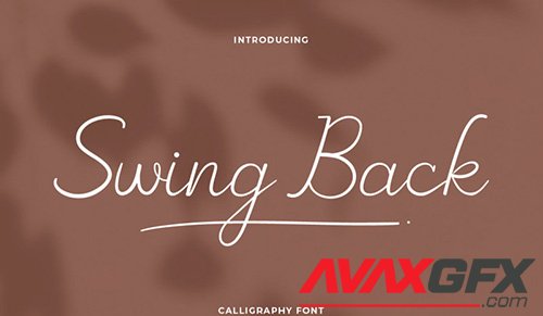 Swing Back Font