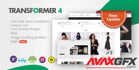 Transformer v4.5.3 - Premium Responsive PrestaShop Theme - NULLED