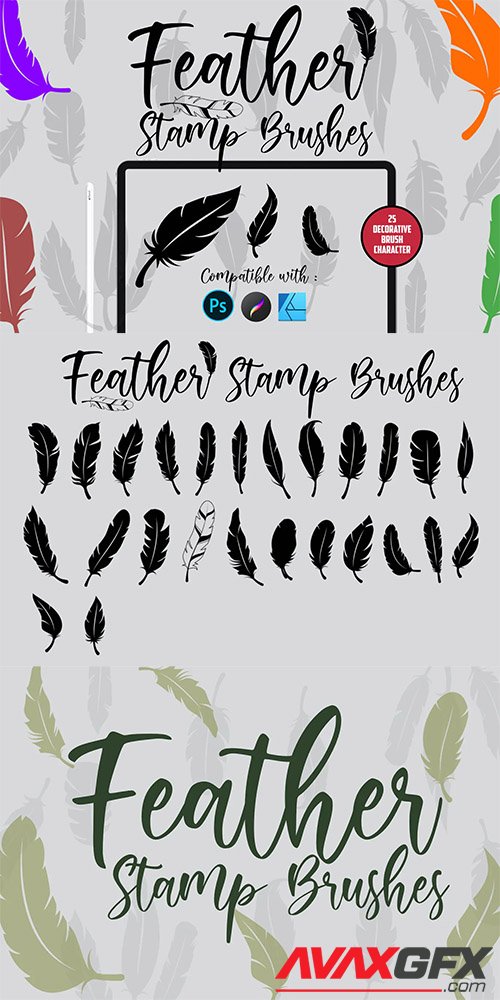 Feather | Stamp Brush