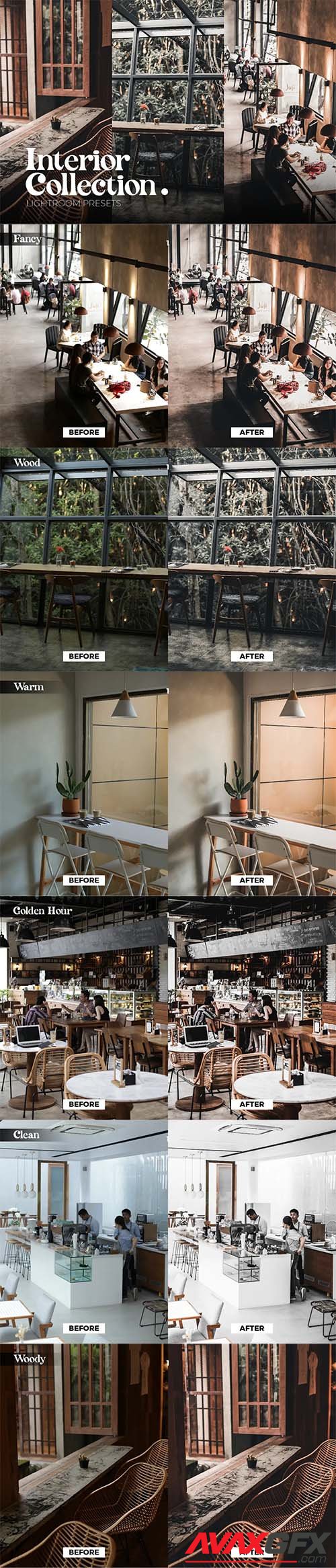 7 Interior Collection Lightroom Presets