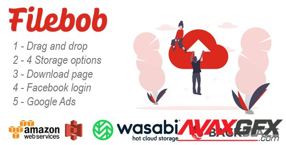 CodeCanyon - Filebob v1.2.0 - File Sharing And Storage Platform - 30356232