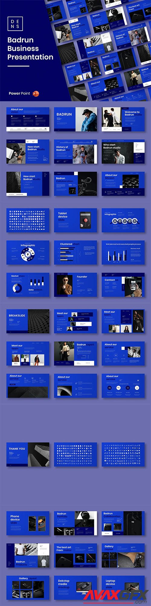 Badrun – Business PowerPoint Template