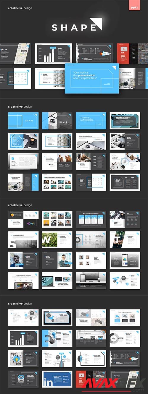 Shape PowerPoint and Keynote
