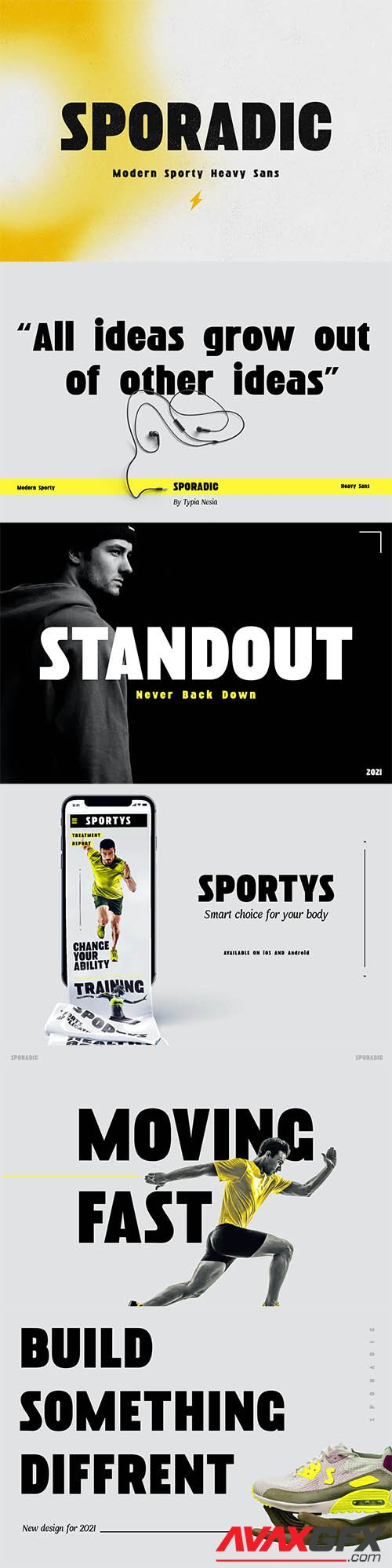 Sporadic - Modern Sport Sans