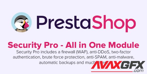 Security Pro v8.7.8 - All in One PrestaShop Module