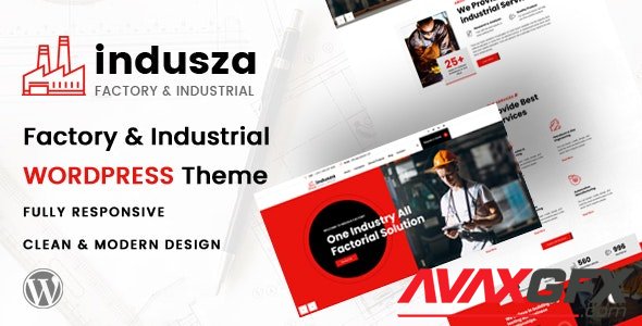 ThemeForest - Indusza v1.0 - Industrial & Factory WordPress - 30937576