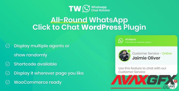 CodeCanyon - WhatsApp Chat for WordPress and WooCommerce v1.1.0 - 28857551