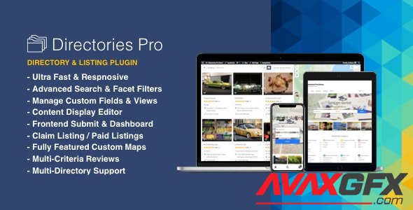 CodeCanyon - Directories Pro v1.3.68 - plugin for WordPress - 21800540 - NULLED