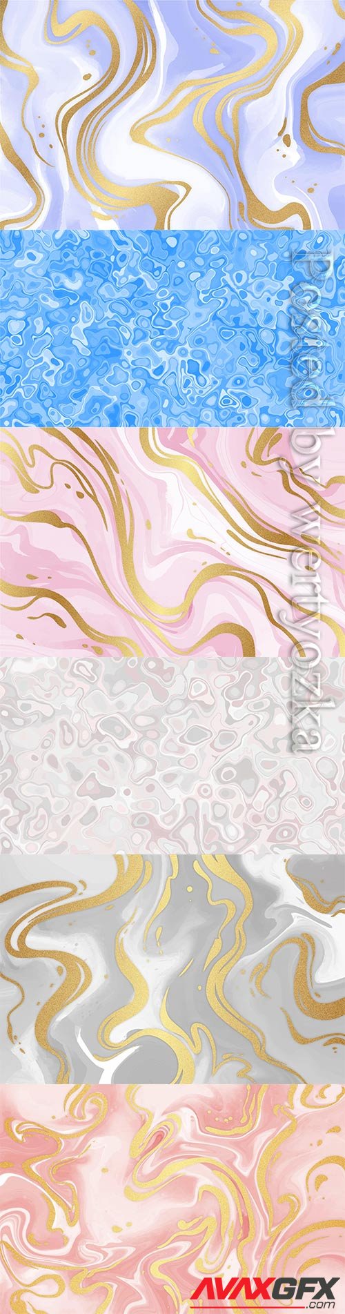 Marble backgrounds in vector