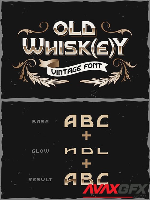 Old Whisk(e)y typeface 5937703