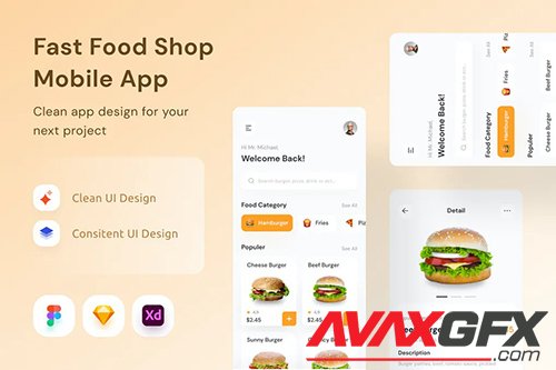 Fast Food Shop Mobile App