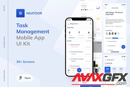 Ngatoor - Task Management UI Kit