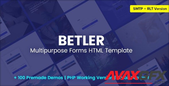 ThemeForest - Betler v1.0 - Multipurpose Forms HTML Template - 31614819