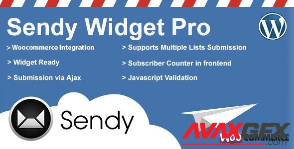CodeCanyon - Sendy Widget Pro v3.5 - 6215362