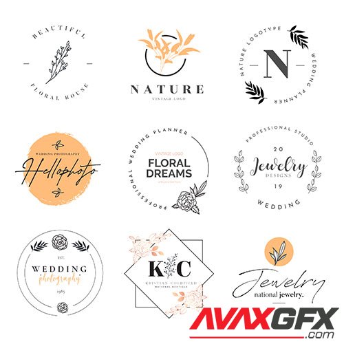 Beautiful logotype collection