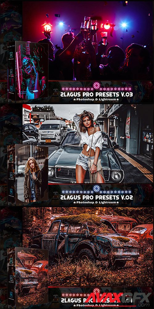 PRO Presets - V 01-03 - Photoshop & Lightroom