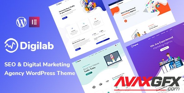 ThemeForest - Digilab v1.0.1 - Digital Marketing Agency WordPress Theme - 30177148