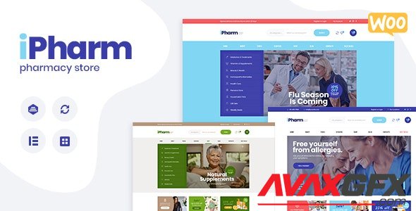 ThemeForest - IPharm v1.0.1 - Online Pharmacy & Medical WordPress Theme - 27529102 - NULLED