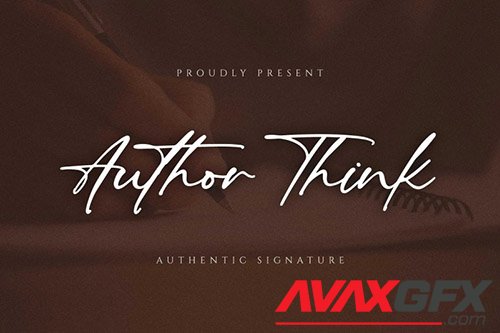 Author Think Font