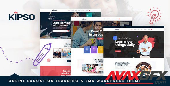 ThemeForest - Kipso v1.0.1 - Education LMS WordPress Theme - 24722709