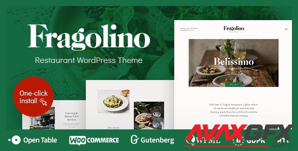ThemeForest - Fragolino v1.0.5 - an Exquisite Restaurant WordPress Theme - 23550682