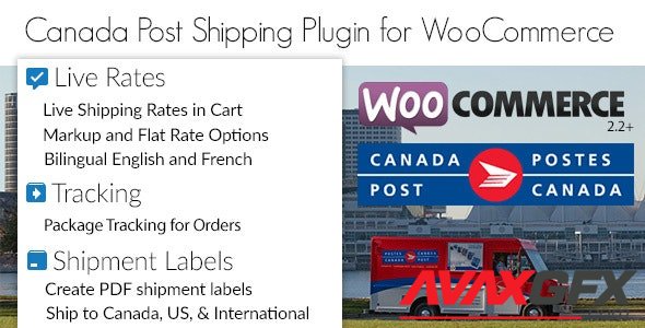CodeCanyon - Canada Post WooCommerce Shipping Plugin for Rates, Labels and Tracking v1.7.1 - 5216356