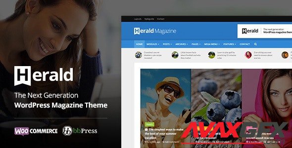 ThemeForest - Herald v2.4 - Newspaper & News Portal WordPress Theme - 13800118