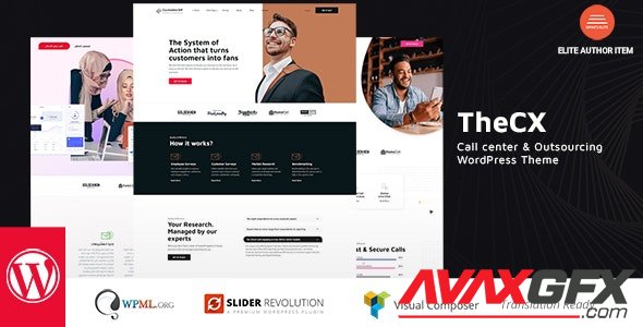 ThemeForest - TheCX v1.9 - Customer Experience WordPress Theme - 30472937