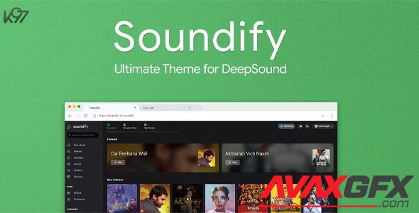 CodeCanyon - Soundify v1.3 - The Ultimate DeepSound Theme - 26271175