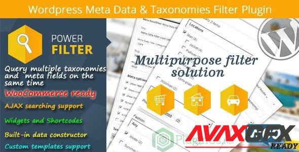 CodeCanyon - MDTF v2.2.8 - Wordpress Meta Data & Taxonomies Filter - 7002700