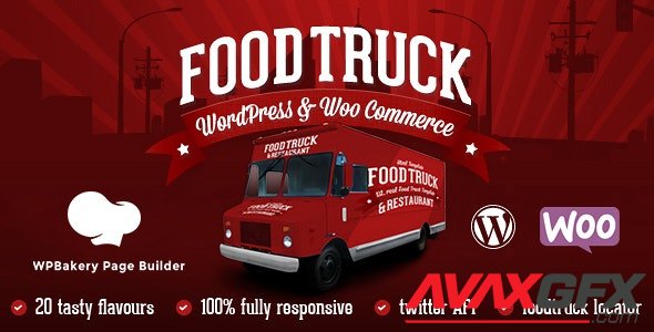 ThemeForest - Food Truck & Restaurant 20 Styles v5.9 - WP Theme - 6932121