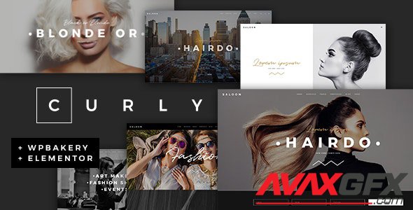 ThemeForest - Curly v2.3 - A Stylish Theme for Hairdressers and Hair Salons - 21937461 - NULLED