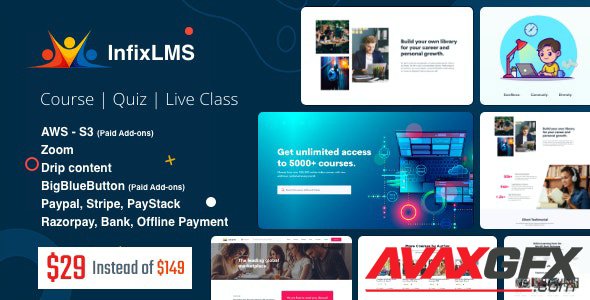 CodeCanyon - Infix LMS v2.0.1 - Learning Management System - 30626608 - NULLED