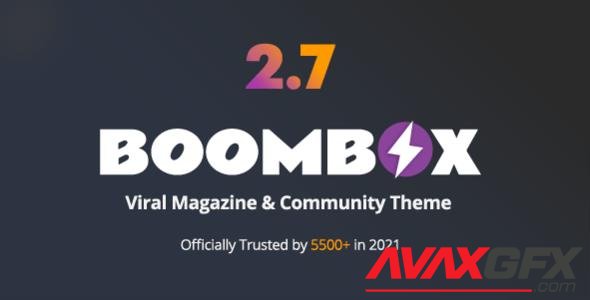 ThemeForest - BoomBox v2.7.7 - Viral Magazine WordPress Theme - 16596434 - NULLED