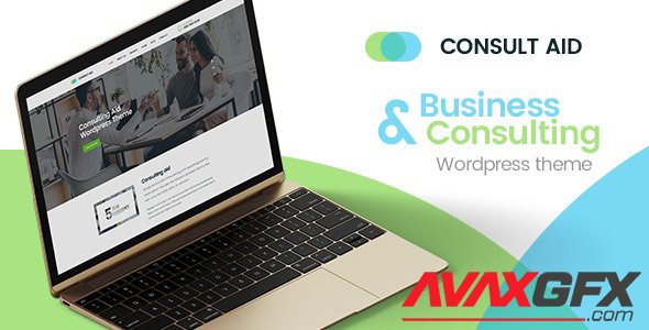 ThemeForest - Consult Aid v1.4.2 - Business Consulting And Finance WordPress Theme - 19500419
