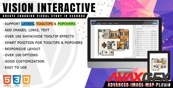 CodeCanyon - Vision Interactive v1.4.4 - Image Map Builder for WordPress - 22919726