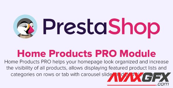 Home Products PRO v2.0.8 - PrestaShop Module