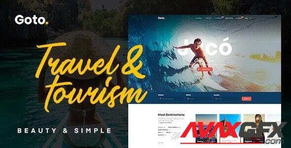 ThemeForest - Goto v2.1 - Tour & Travel WordPress Theme - 21822828