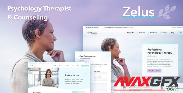 ThemeForest - Zelus v1.3.5 - WordPress Theme for Psychology Counseling - 21659755