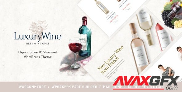 ThemeForest - Luxury Wine v1.1.4 - Liquor Store & Vineyard WordPress Theme + Shop - 19693770