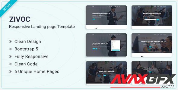 ThemeForest - Zivoc v1.0.0 - Bootstrap 5 Landing Page Template - 31643857