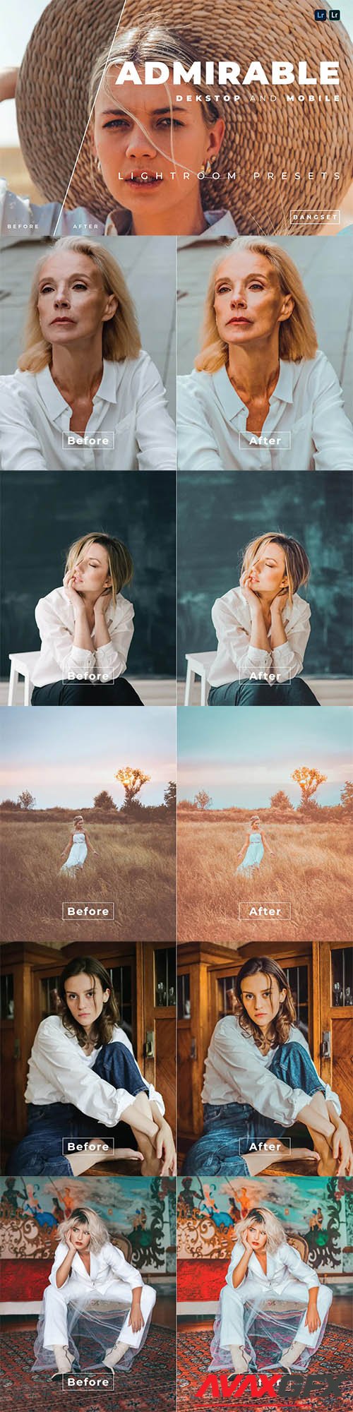 Admirable Desktop and Mobile Lightroom Preset