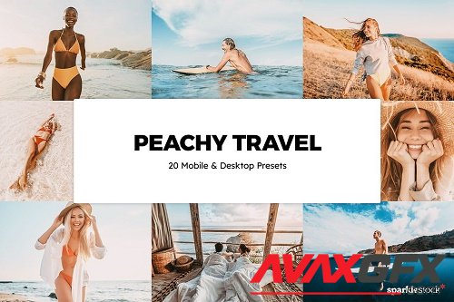 20 Peachy Travel Lightroom Presets - 6098002