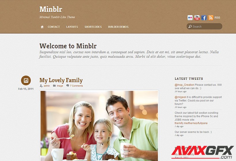Themify - Minblr v5.2.3 - Blog WordPress Theme